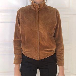 VINTAGE corduroy zip jacket